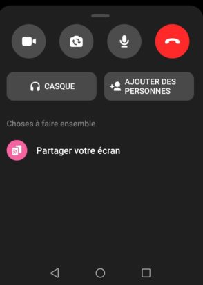 كيفية مشاركة شاشة هاتفك أثناء مكالمة فيديو على Messenger2