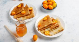 الكريب الحلو بصوص البرتقال، تحلية لتزيين مائدة السهرة في رمضان