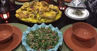 مائدة إفطار من المغرب العربي